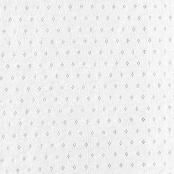 Openwork Baby Knit Solid Blanco