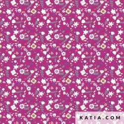 Poplin Tropica Flowers