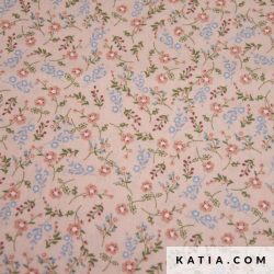 Poplin Light Print Rustic Pink