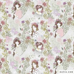 Rayon Satin Belle Époque Seasons