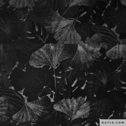 Phototechno Peach Skin Black Flowers