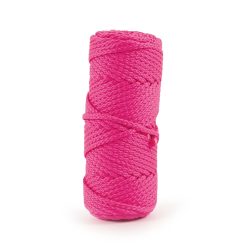 CORDÓN DE POLIÉSTER DE 5 MM EN COLOR FUCSIA