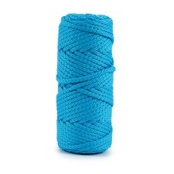 CORDÓN DE POLIÉSTER DE 5 MM EN COLOR TURQUESA