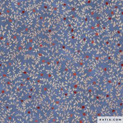MICRO FLOWERS POPLIN
